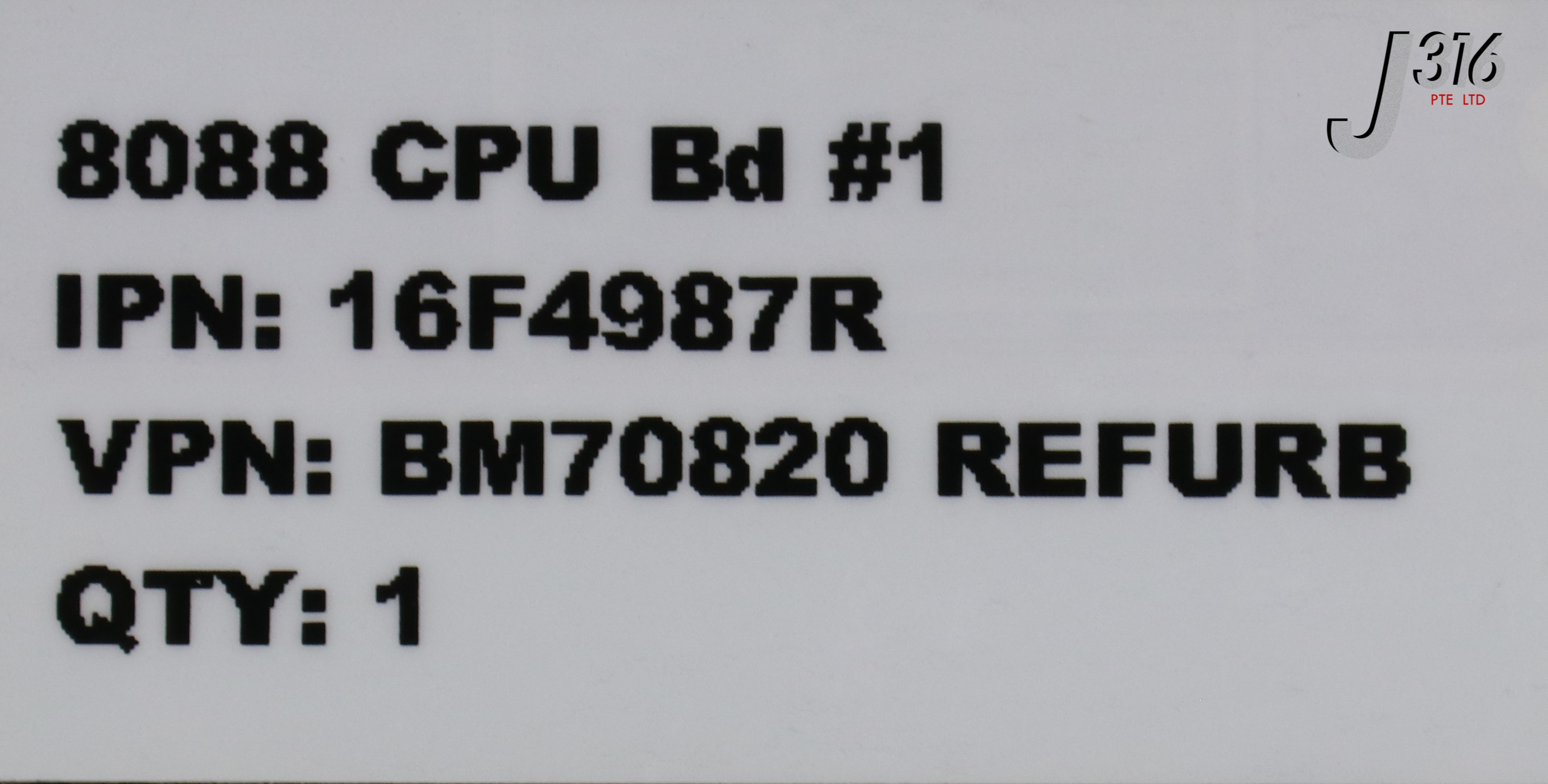 オーダー4点 24059 FSI PCB, 8088 CPU 88 BOARD #1 BM70820 | eBay